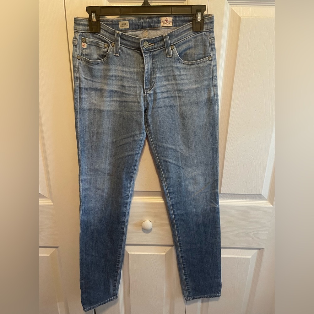 AG Jeans Cigarette Stilt size 27 R made in USA Adriano Goldschmied Denim
